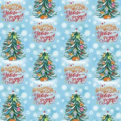 Бумага упаковочная Волшебство 100х70см 89235