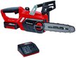 Пила цепная аккумуляторная Einhell PXC GE-LC 18 Li Kit, Li-lon, 18.0В, 1х3Ач