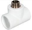 Тройник полипропиленовый комбинированный наружная резьба PN25 d32х1/2"