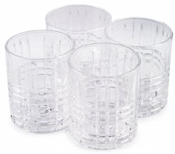 Набор крутящихся стаканов д/виски Glasserie Spin N'swirl 285мл 4шт стекло