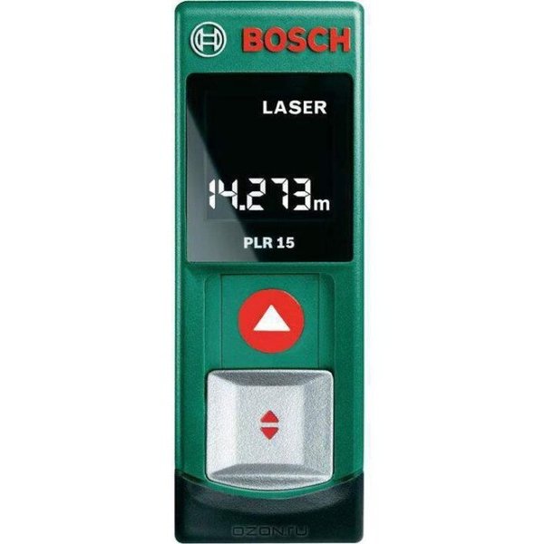 Дальномер лазерный Bosch PLR 15+детектор Bosch PMD 7