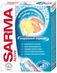 Порошок д/всех типов стирки Sarma 400г Active Горная свежесть