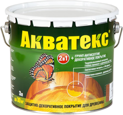 Покрытие защитно-декоративное Акватекс 2в1 сосна (2,7л)