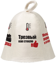 Шапка для бани и сауны Индикатор настроения