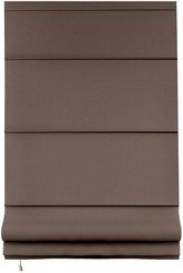 Штора римская Blackout коричневый 60х160см 660635060160