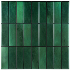 Плитка самоклеящаяся ПВХ Grace Малахит 480х480х3мм