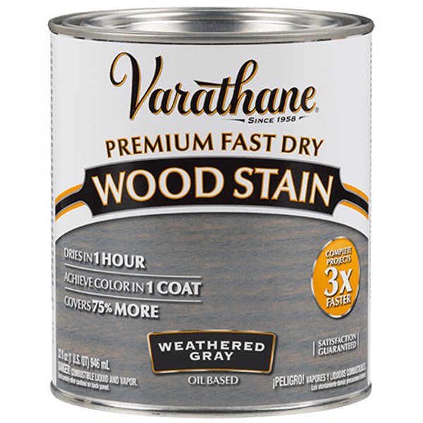 Масло Varathane Fast Dry быстросохнущее тонирующее Графит 0,946л