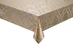 Клеенка Meiwa 130см золотой, ПВХ