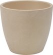 Кашпо бетонное Аура d15см h13см v1,3л, бутон, бежевый