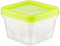 Набор емкостей д/продуктов Фьюжн/Fun box Fusion 630мл 3шт полипропилен