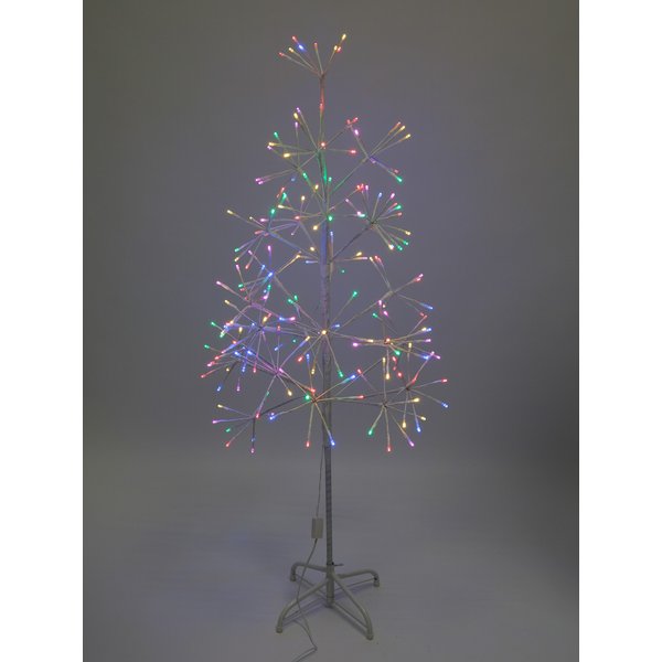 Фигура светодиодная внешняя Дерево 130см 200LED IP44, холодный белый, постоянное свечение