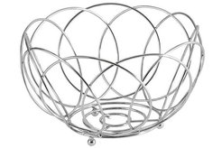 Корзина д/фруктов Lemax Цветок 26,5х13см хром.сталь