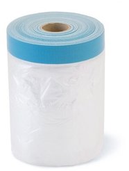 Пленка защитная с лентой тканевой 55см x14м Ядро 10мм УФ устойчивая Color Expert