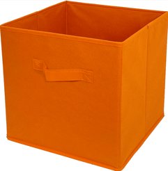 Короб д/хранения Qually 31х31х31см оранжевый