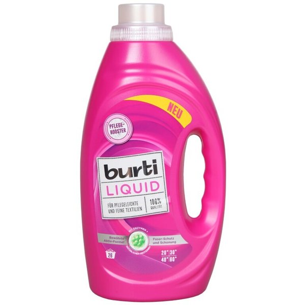 Средство д/стирки Burti Liquid ЭКО 1,45л д/цветного, тонкого белья