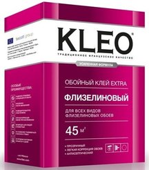 Клей для флизелиновых обоев KLEO EXTRA 45м.кв.320гр