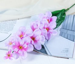 Цветок искусственный Орхидея амезиелла сиреневый 65см