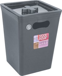 Контейнер д/мусора Plast Team Stockholm 20л серый, полипропилен