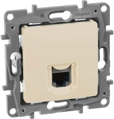 Розетка компьютерная Legrand Etika RJ45 слоновая кость