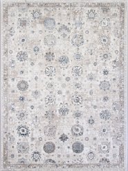 Ковер LILY 9312A S.WHITE / P.BLUE 1,57х2,3м