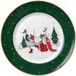 Тарелка обеденная Lefard Family Christmas 25см фарфор