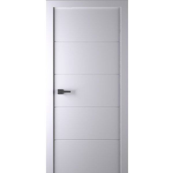 Дверь ДГ Арвика с утеплителем эмаль белая 600х2000мм