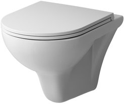 Унитаз подвесной AM.PM Gem FlashClean C901700SC с сиденьем микролифт