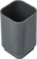 Стакан для зубных щеток BPS0059AA-TB серый, пластик
