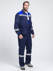 Костюм летний Легион-2 СОП муж с п/к (синий+васильковый) р.48-50/170-176