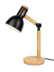 Светильник настольный Е27 HT-135B, черный