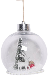 Шар снежный Новогодний 10см, SYBLZ-4125165