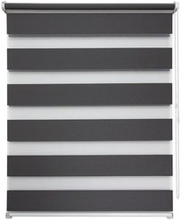 Штора рулонная день-ночь Qually 50х150/160см темно-серая