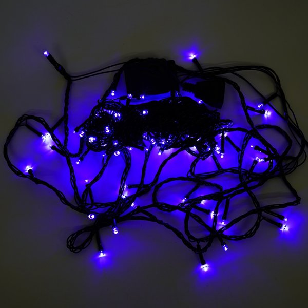 Электрогирлянда Нить внутренняя 9м 100 LED фиолетовый SYCL-1504