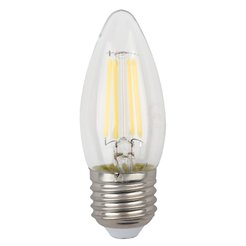 Лампа светодиодная ЭРА F-LED B35-9w-840-E27 9Вт филамент свеча нейтральный белый свет Е27