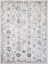 Ковер LILY 9312A S.WHITE / P.BLUE 1,96х2,9м