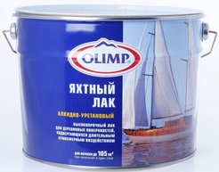 Лак яхтный OLIMP матовый (9л)
