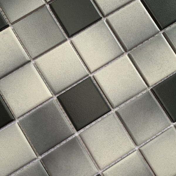 Мозаика Tessare 30,6х30,6х6см керамика черно-серый (PHPJA01)
