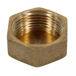 Заглушка на трубу 1" в (латунь Rus),МР-У