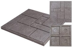 Плитка полимернопесчаная 300х300х25мм тип 4 коричневая