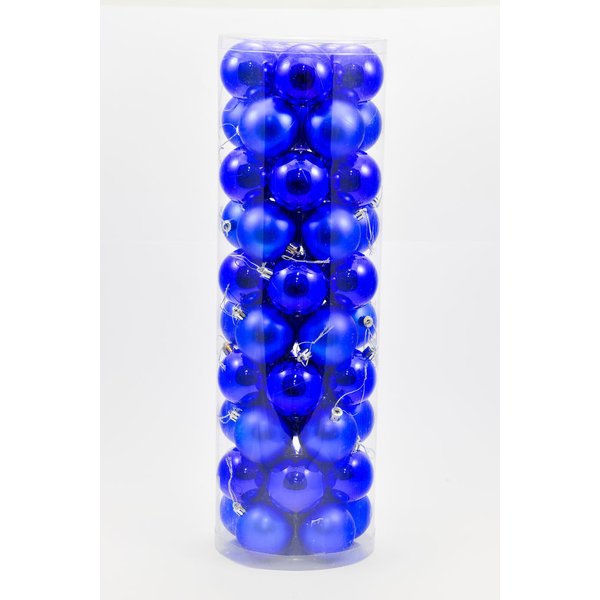 Набор из 50 шаров 60мм синий SY-1471