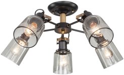 Люстра Eurosvet 70111/5 черный 5хЕ27