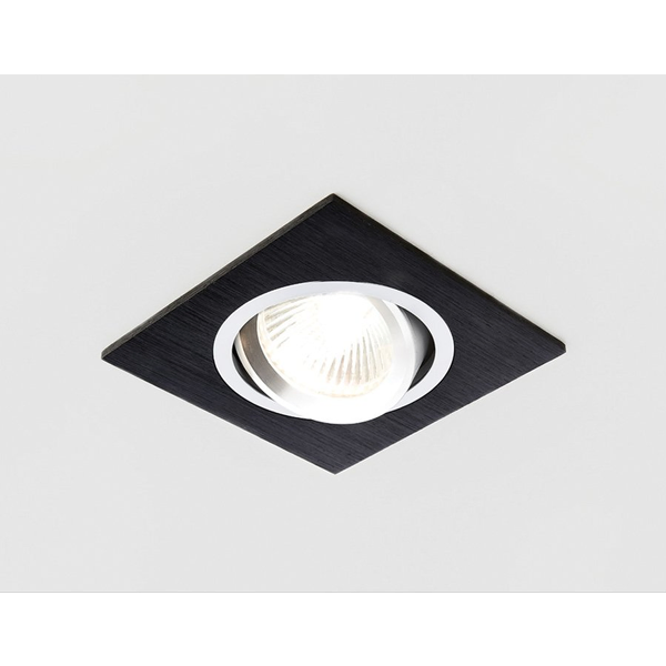 Светильник потолочный встриваемый AMBRELLA LIGHT A601 BK MR16 сатин/черный 