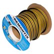 Уплотнитель Remontix D40 14х12мм двойной самоклеящийся черный 0,5п/м