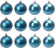 Набор шаров 12шт 7см, темно-синий, SYQA-0125197