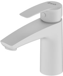 Смеситель для умывальника белый матовый Ray ID RAYWT00i01