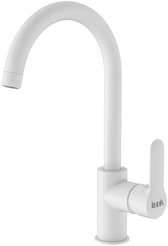 Смеситель для кухни IDDIS Cuba ID CU6WTJ0i05 белый