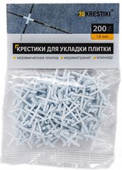 Крестики для плитки 1,5мм (200шт)