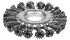 Щетка для УШМ дисковая из крученой проволоки Remocolor 175мм