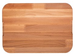 Доска разделочная профессиональная 35x25x4см бук