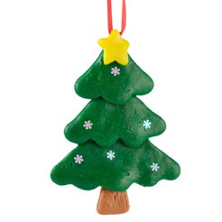 Украшение фигурное Елочка 11х7,5см, полимерная глина, SYRTA- 3423001